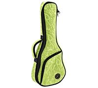Ortega Guitars Gigbag Ukulele da Concerto in Denim, Colore Verde