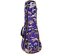 Ortega Guitars KUB-SP-SO Borsa Da Trasporto con Spallacci per Ukulele Soprano, Spaceman