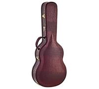 Ortega Guitars OCCPRO Custodia Classic Pro Marrone Coccodrillo, Top Bombato, Ele
