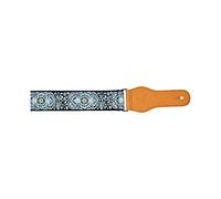 Ortega Custodia per chitarra OCS-550, lunghezza 1580 mm (62" max), larghezza 50 mm, blu classico