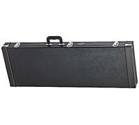 Ortega Guitars OEGCSTD Custodia per Chitarra Elettrica, Nero/Piatta/Elementi Metallici Cromati