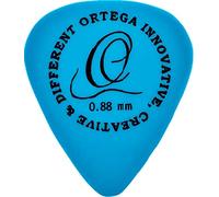 Ortega Guitars OGPST12-088 Plettri S Tech Sandy Feel, 0,88 mm, Confezione da 12