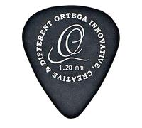 Ortega Guitars OGPST12-120 Plettri S Tech Sandy Feel, 1.2 mm, Confezione da 12