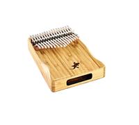 Ortega Kalimba Pollice Piano acustico - Lizard Series - 17 note - Do Maggiore - Meditazione, LoFi - Custodia Deluxe, Cover Bag, Martelletto Accordatura, Panno di Pulizia (OKB2)