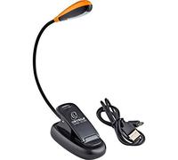 Ortega Guitars OML-S Lampada per Leggio A Stelo Singolo, Usb Ricaricabile