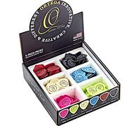 Ortega Guitars S-Tech Picks Sandy Feel Plettri per Chitarra, 6x36 confezioni