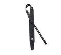 Ortega Guitars Serie Vegan Tracolla per Chitarra, 75 mm / 3 ", Extra Larga, Nero