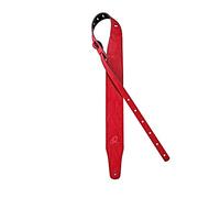 Ortega Guitars Serie Vegan Tracolla per Chitarra, 75 mm / 3 ", Extra Larga, Rossa
