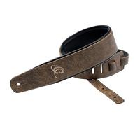 Ortega Guitars Genuine Leather Strap - Chitarra & Basso Acustici/Elettrici - Regolabile - Artist Series - Desert Stone (OSAR-3)