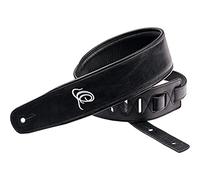 Ortega Guitars Genuine Leather Strap - Chitarra & Basso Acustici/Elettrici - Regolabile - Classic Series - Vintage Ash (OSCL-3)