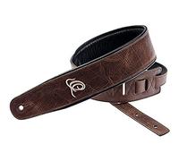 Ortega Guitars Genuine Leather Strap - Chitarra & Basso Acustici/Elettrici - Regolabile - Classic Series - Vintage Brown (OSCL-4)