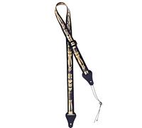 Ortega OUS-VOO - Tracolla in nylon per ukulele, motivo: Voodoo, larghezza: 3,7 cm, lunghezza: 135 cm