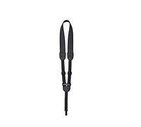 Ortega Guitars Guitars Tracolla regolabile per Ukulele OUSHK BK in nylon, con gancio per foro sonoro, Nero
