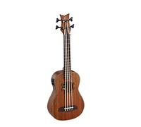 Ortega Guitars Travel Bass elettro-acustico - Serie Lizard - Ukulele Basso - include Gig Bag - Mogano (LIZZY-BS-GB)