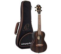 Ortega Guitars Ukulele Concerto Acustico - Timber Series - Gig Bag Inclusa - Ebano, Natural (RUEB-CC)