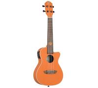 ORTEGA Custom Built Series Halloween Edition Concert Preamp Ukulele 4 String - Pumpkin Orange