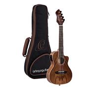 Ortega Guitars Ukulele Concerto elettro-acustico - Horizon Series - paletta rovesciata - include Gig Bag - Noce, Okoumé (RUWN-CE)