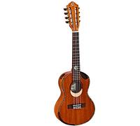 Ortega Guitars Ukulele Tenore Acustico - 8 Corde, 2 Buche - Custom Built Series - Gig Bag Inclusa - Mogano, Natural (ECLIPSE-TE8)