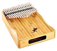 Ortega Kalimba Pollice Piano acustico - Lizard Series - 17 note - Do Maggiore - Meditazione, LoFi - Custodia Deluxe, Cover Bag, Martelletto Accordatura, Panno di Pulizia (OKB2)