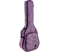 Ortega Guitars Custodia per Chitarra 4/4, Effetto Denim, Colore Viola