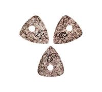 Ortega Guitars OGP-F-H3 Peltri in Feltro per Strumenti E Ukulele con Corde in Nylon, 4 mm Hard, Confezione da 3 Unità