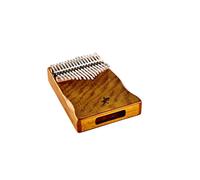 Ortega Kalimba Pollice Piano acustico - Lizard Series - 17 note - Do Maggiore - Meditazione, LoFi - Custodia Deluxe, Cover Bag, Martelletto Accordatura, Panno di Pulizia (OKB3)