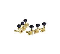 Ortega OTMEG33-GO - Set di Meccaniche per Chitarra elettrica, 3+3, Colore: Oro