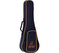 Ortega OUBSTD-CC Borsa x Ukulele Concerto con imbottitura interna nera/arancione