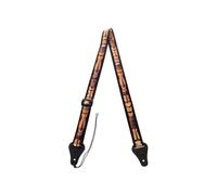 Ortega OUS-VOO - Tracolla in nylon per ukulele, motivo: Voodoo, larghezza: 3,7 cm, lunghezza: 135 cm
