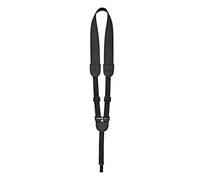 Ortega Guitars Guitars Tracolla regolabile per Ukulele OUSHK BK in nylon, con gancio per foro sonoro, Nero