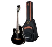 ORTEGA - RCE145LBK - Solid spruce R145 guitar, cw eq