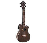 Ortega RUCOAL-CE Coal Black Ukulele da Concerto