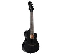 Ortega Guitars Ukulele Concerto elettro-acustico - Horizon Series - paletta rovesciata - Okoumé (RUHZ-CE-SBK)