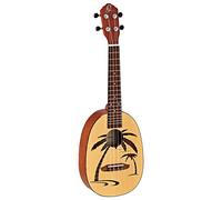Ortega RUPA5 Ukulele Concert Spruce/ Sapele Natural Serie Bonfire a 18 Tasti