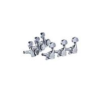 Ortega - Set di Meccaniche per Chitarra, 3+3, cromate (OTMLOCK33-CR)