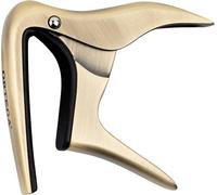 ORTEGA Ukulele Capo - Brushed Brass Design