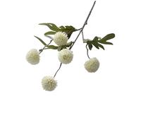 Ortensia in seta artificiale con texture realistica 5 fiori per ramo per