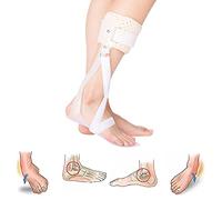 Ortesi caviglia-piede, Tutore ortopedico for piede cadente, stabilizzatore di supporto for caviglia con fasciatura rimovibile for piedi piatti - Ictus MS Adatto a sinistro/destro, sinistro-M(Left,M)