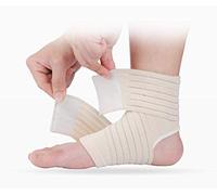Ortesi del piede Cavigliera, Cavigliera Fasciatura Elastica Autoadesiva Regolabile Fitness All'Aperto Calcio Sport Trazione Fissa alla Caviglia 1 Pz, M
