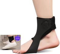 Ortesi per Tutore A Caduta del Piede, Supporto per Stecca per Ortesi AFO Kle Regolabile, Cuscinetti di Supporto per La Stabilità del Tutore A Caduta del Piede per Una Migliore Andatu, Left, XL