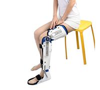 Ortesi Piede Della Caviglia Ginocchio, Tutori Piede Della Caviglia Riabilitazione Postoperatoria, Fodera Traspirante/con Regolazione Di Precisione Mandrino, Per Il Recupero Postoperatorio,leftleg