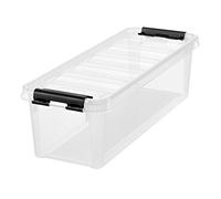 Orthex 3455070 Smart Store Classic 4 clip Box, PP, Trasparente, 38 x 14 x 11cm (3.5L)