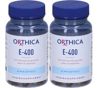 Orthica Vitamina E-400 Capsule Set da 2 2x60 pz Capsule