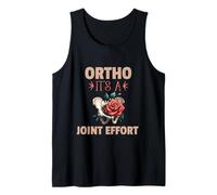 Ortho E 'A Joint Effort Hip Pelvis Rose Tattoo Style Medi Canotta