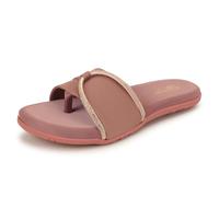 ORTHO JOY Calzature mediche da donna|| Calzature e sandali fantasia per le donne || Pantofole ortopediche da donna fantasia da donna, rosa, 4 UK
