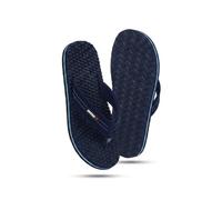 ORTHO JOY Pantofole da donna per la cura della casa, ortopediche, diabetiche, agopressione, comode, per uso quotidiano, Blu navy, 41 EU
