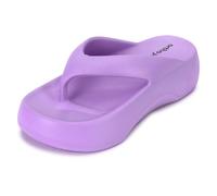 ORTHO JOY Pantofole ortopediche da donna | Infradito comode in EVA con supporto per arco plantare e tallone | Cerniere antiscivolo leggere per alleviare il dolore del piede - ideali, viola., 38 EU
