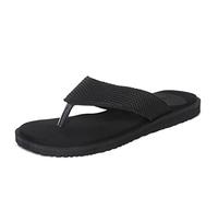 ORTHO JOY Pantofole ortopediche extra morbide da dottore/pantofole eleganti per le donne, nero, 4 UK