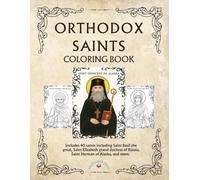 Orthodox Saints Coloring Book for Children Adults & Teens | 40 Beloved Orthodox Christian Saints | 8.5x11" Religious Coloring Pages | Inspirational ... Saint Elizabeth grand duchess of Russia