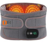 OrthoJointRelief Cintura riscaldata per alleviare il dolore alla schiena, cintura termica con massaggiatore per lombare, sciatica e dolori mestruali, cinghie regolabili, 3 livelli di calore